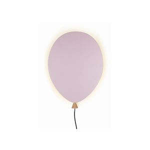 Seinavalgusti Balloon, roosa