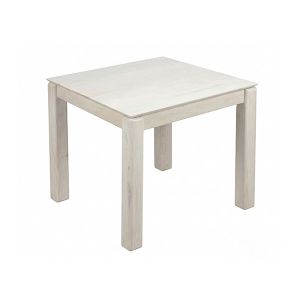 Söögilaud 80x80 cm, valge
