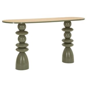 Konsoollaud, 150x45x77.5 cm, roheline