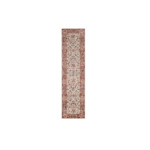Vaip Florence 60x230 cm, elevandiluuvärvi/punane