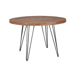 Söögilaud Bagli Ø 120 cm, naturaalne